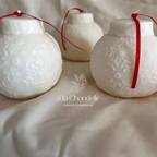 Schneeflocken Weihnachtsbaumkugel