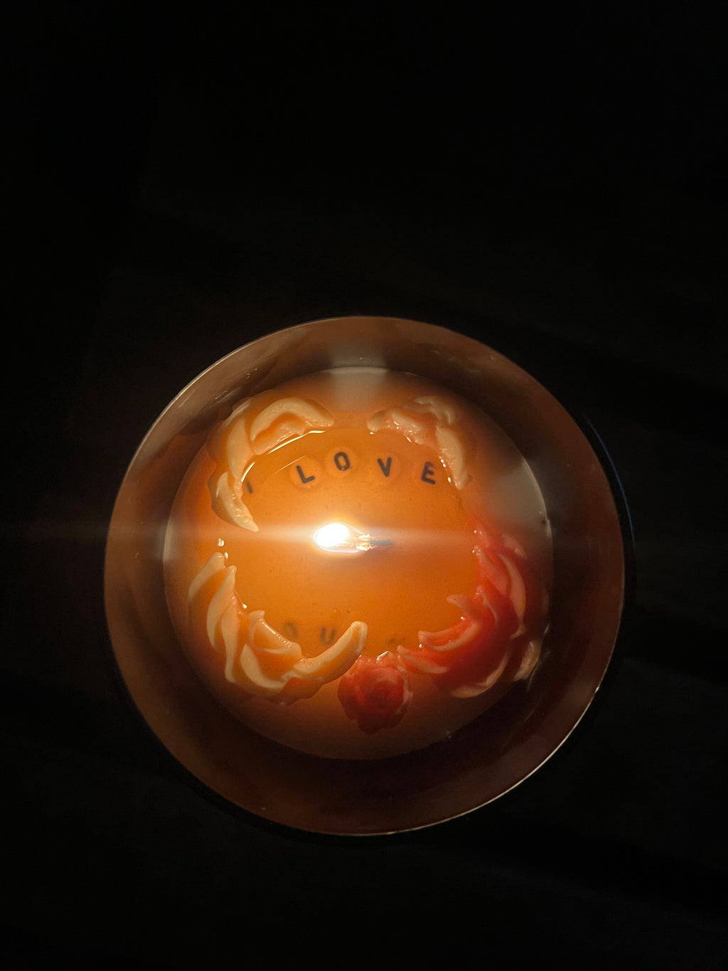 Geheime Nachricht in der Kerze