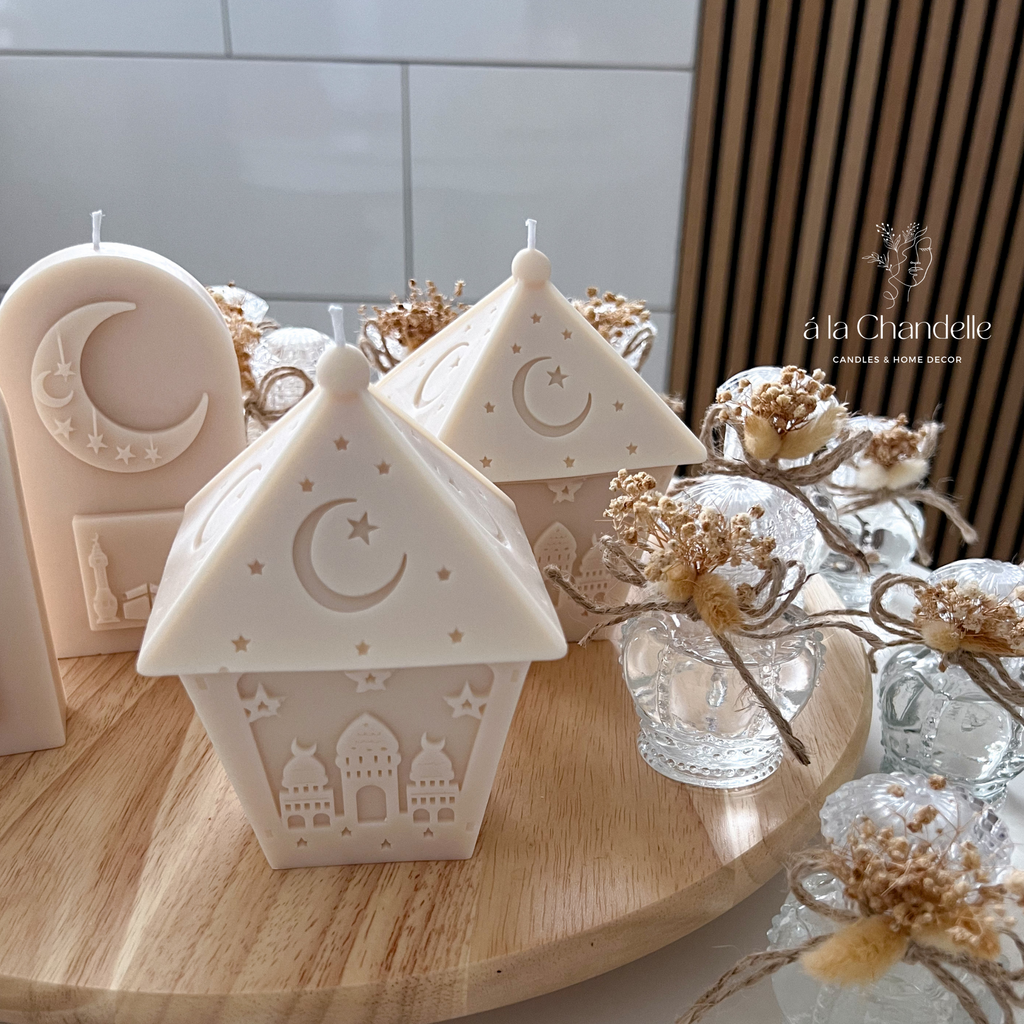 Laternenkerze & Medinakerze