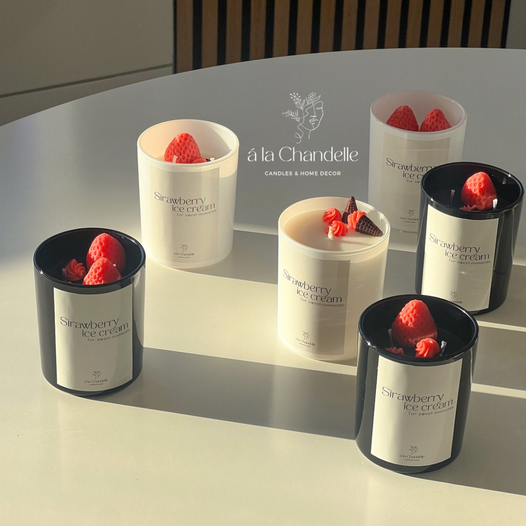 Strawberry Ice Cream Duftkerze