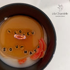 Geheime Nachricht in der Kerze