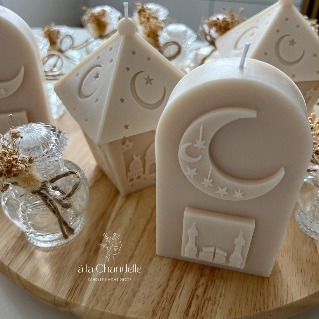 Laternenkerze & Medinakerze