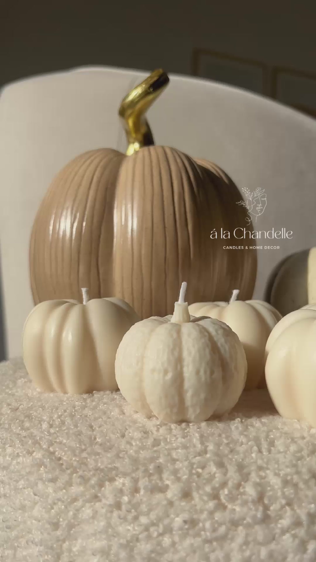 Kürbis Kerzen